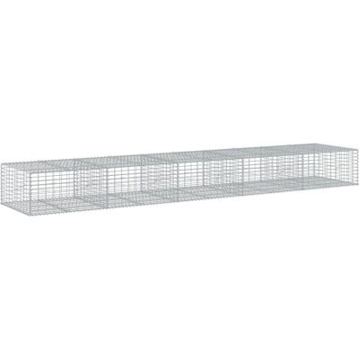 vidaXL Gabionenmand met deksel 500x100x50 cm - Type gabion vidaXL Gabionenmand met deksel 500x100x50 cm - Type gabion