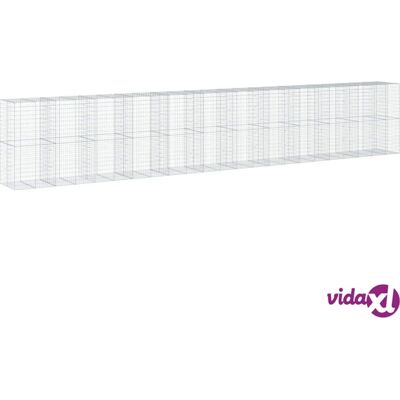 vidaXL Galvanoitu rautapakki 1150x100x200 cm vidaXL Galvanoitu rautapakki 1150x100x200 cm