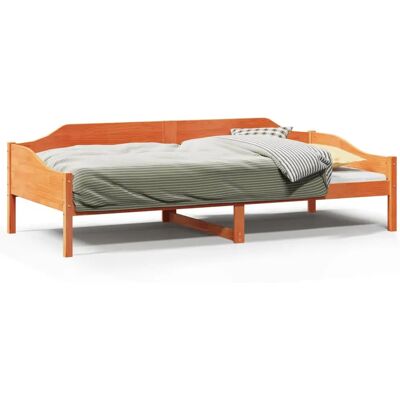 vidaXL Bettrahmen - 90x190cm - Massives Kiefernholz - Modern vidaXL Bettrahmen - 90x190cm - Massives Kiefernholz - Modern