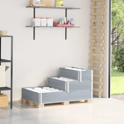 vidaXL 120x80 cm 3-stöckiges Hochbeet Gartenpflanzer vidaXL 120x80 cm 3-stöckiges Hochbeet Gartenpflanzer