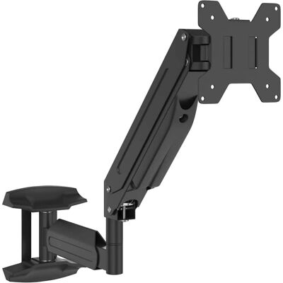vidaXL Monitor Wandhalterung Gasfeder 27 Zoll Schwarz - Monitor Wandhalterung vidaXL Monitor Wandhalterung Gasfeder 27 Zoll Schwarz - Monitor Wandhalterung