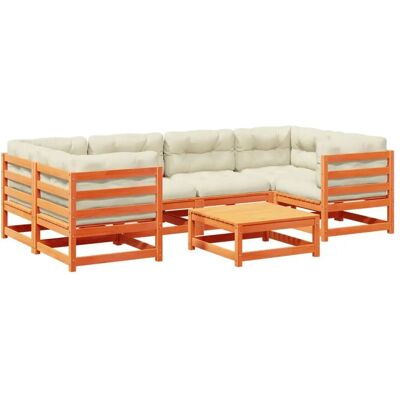 vidaXL 3299313 Gartenmöbelset - 7-teiliges Gartensofagarnitur mit Kissen vidaXL 3299313 Gartenmöbelset - 7-teiliges Gartensofagarnitur mit Kissen