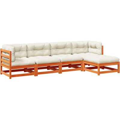 VidaXL 3299390 Gartenmöbel-Set - Braun, Modell 3299390, Modular, Langlebig VidaXL 3299390 Gartenmöbel-Set - Braun, Modell 3299390, Modular, Langlebig