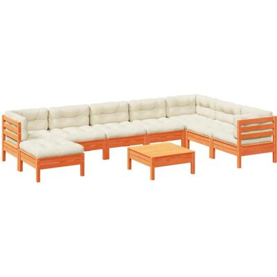 VidaXL Gartenset - Modulares rustik braun - Gartenmöbel-Set VidaXL Gartenset - Modulares rustik braun - Gartenmöbel-Set