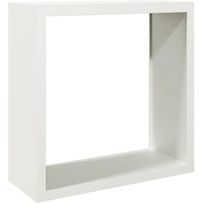 vidaXL Étagère à bois blanche 100x40x100 cm en acier - Rangement à bois - Publicité vidaXL Étagère à bois blanche 100x40x100 cm en acier - Rangement à bois - Publicité