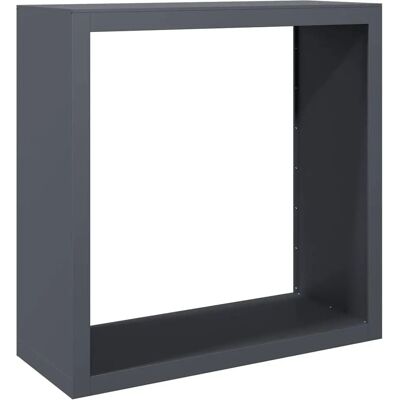 vidaXL Brændestabel 100x40x100 cm Stål - Opbevaringsløsning til brænde vidaXL Brændestabel 100x40x100 cm Stål - Opbevaringsløsning til brænde