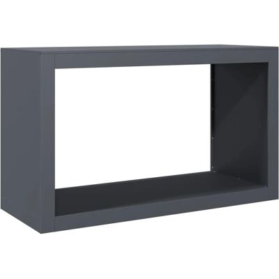 vidaXL Holzlager 100x40x60 cm Stahl - Brennholzlager vidaXL Holzlager 100x40x60 cm Stahl - Brennholzlager