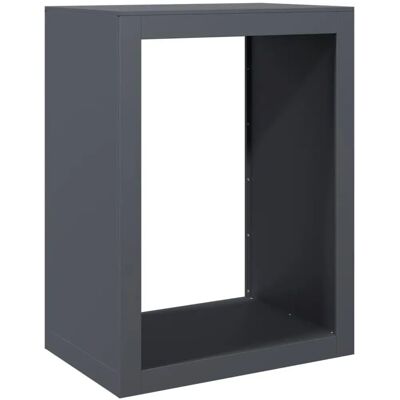 vidaXL Brændestativ i stål - 60x40x80 cm - Brændelager vidaXL Brændestativ i stål - 60x40x80 cm - Brændelager