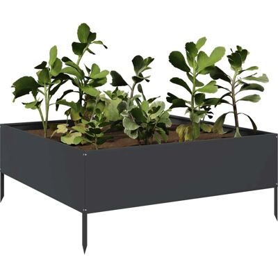 vidaXL Hochbeet Schwarz - Garten Hochbeet vidaXL Hochbeet Schwarz - Garten Hochbeet