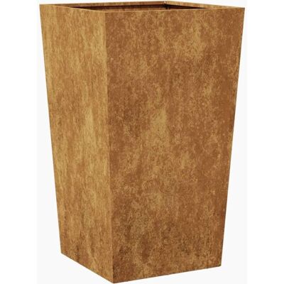 vidaXL Gartentopf 45x45x75 cm Rostfreier Stahl - Gartenpflanzkübel vidaXL Gartentopf 45x45x75 cm Rostfreier Stahl - Gartenpflanzkübel