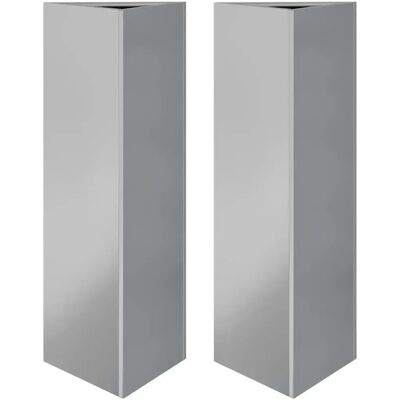 vidaXL Gartenvase Dreieckig 30x26x75cm - Gartenvase vidaXL Gartenvase Dreieckig 30x26x75cm - Gartenvase