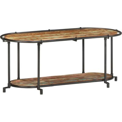 vidaXL Meuble TV bois massif recyclé 100x42x40 cm - Publicité vidaXL Meuble TV bois massif recyclé 100x42x40 cm - Publicité