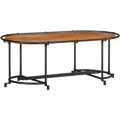 vidaXL Couchtisch 110x55x40 cm Massivholz Akazie vidaXL Couchtisch 110x55x40 cm Massivholz Akazie