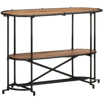 vidaXL Konsolentisch 110x42x76 cm Massivholz Akazie - Beistelltisch vidaXL Konsolentisch 110x42x76 cm Massivholz Akazie - Beistelltisch