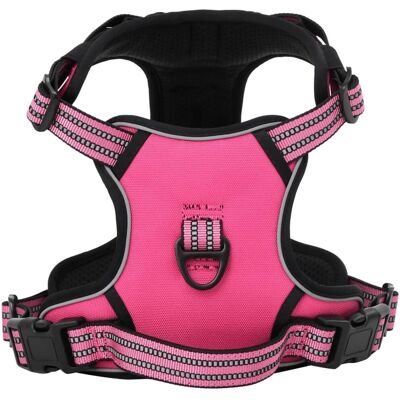 vidaXL Hundegeschirr L Rosa - Hundegeschirr vidaXL Hundegeschirr L Rosa - Hundegeschirr