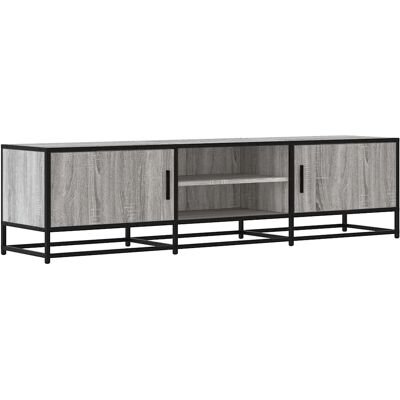 vidaXL TV Kast Grey Sonoma - Opbergmeubel voor tv vidaXL TV Kast Grey Sonoma - Opbergmeubel voor tv