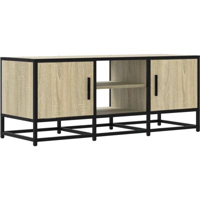 vidaXL 3300781 TV Kast Sonoma Eiken - Opberg- & Media-eenheid vidaXL 3300781 TV Kast Sonoma Eiken - Opberg- & Media-eenheid