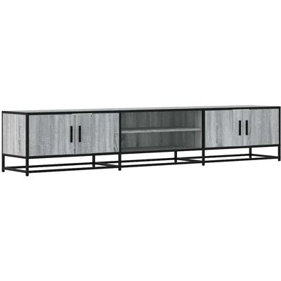 vidaXL 3300783 Graue Sonoma TV-Schrank - Fernsehschrank mit Stauraum vidaXL 3300783 Graue Sonoma TV-Schrank - Fernsehschrank mit Stauraum