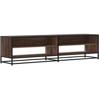 vidaXL 3300804 TV-Schrank - Braune Eiche - Großer Stauraum - TV-Möbel vidaXL 3300804 TV-Schrank - Braune Eiche - Großer Stauraum - TV-Möbel