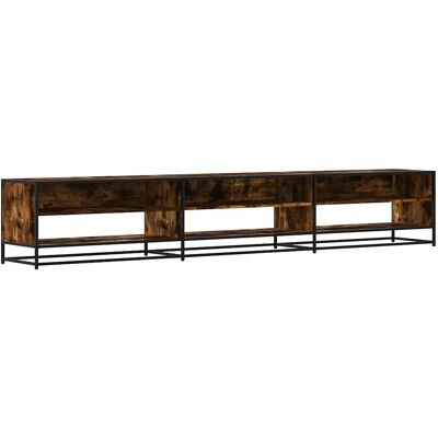 vidaXL 270x40x46 cm Rauchsäge Eiche TV Möbel - TV-Schrank vidaXL 270x40x46 cm Rauchsäge Eiche TV Möbel - TV-Schrank