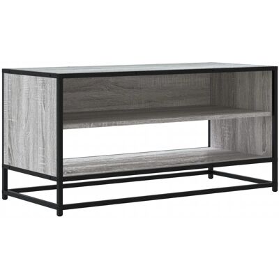 vidaXL 3300813 TV Cabinet - Grey Sonoma - Large Storage - Modern Industrial Style vidaXL 3300813 TV Cabinet - Grey Sonoma - Large Storage - Modern Industrial Style