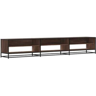 vidaXL 270x40x46 cm Bruin Eiken look TV-kast - TV Meubel vidaXL 270x40x46 cm Bruin Eiken look TV-kast - TV Meubel