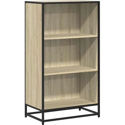 vidaXL Bücherregal - Sonoma Eichen Holzregal - Aufbewahrung - Bücherregal vidaXL Bücherregal - Sonoma Eichen Holzregal - Aufbewahrung - Bücherregal