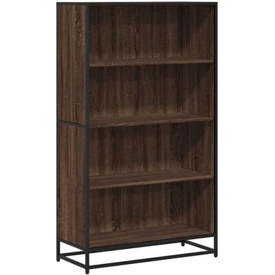 vidaXL Boekenkast Bruin Eiken Hout 80,5x35x139 cm Gekleurd hout vidaXL Boekenkast Bruin Eiken Hout 80,5x35x139 cm Gekleurd hout