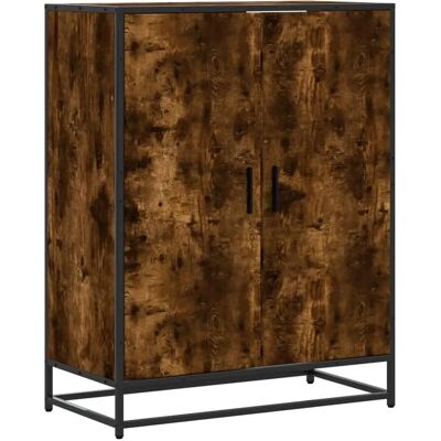 vidaXL Armario para Zapatos - 75X38X97.5 cm - Madera Procesada Marrón vidaXL Armario para Zapatos - 75X38X97.5 cm - Madera Procesada Marrón