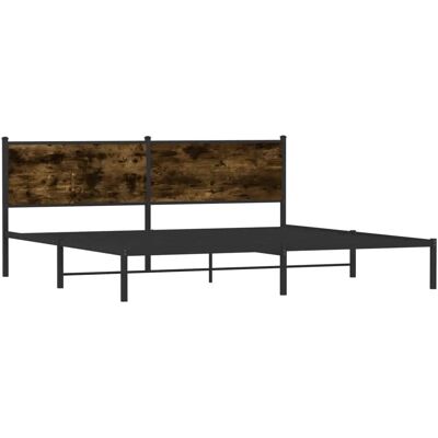 vidaXL Metallbett mit Kopfteil 200x200 cm - Bettgestell vidaXL Metallbett mit Kopfteil 200x200 cm - Bettgestell
