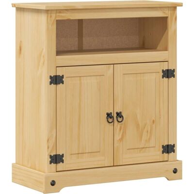 vidaXL Badeværelsesskab Corona 70x33x80 cm Massivt grantræ vidaXL Badeværelsesskab Corona 70x33x80 cm Massivt grantræ