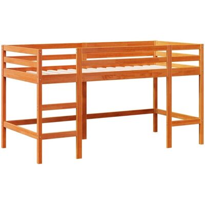 vidaXL Kinderhoogslaper met ladder - Massief dennenhout - Stapelbed voor kinderen vidaXL Kinderhoogslaper met ladder - Massief dennenhout - Stapelbed voor kinderen