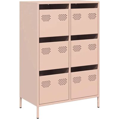VidaXL 851221 Pink Highboard - Sideboard VidaXL 851221 Pink Highboard - Sideboard