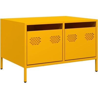 vidaXL 851241 Mustard Yellow TV-Schrank - TV-Schrank vidaXL 851241 Mustard Yellow TV-Schrank - TV-Schrank
