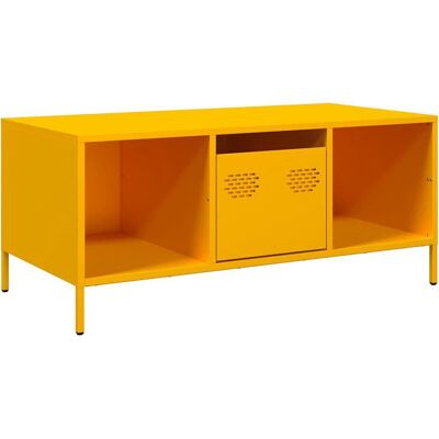 vidaXL 851277 Gelber Couchtisch - Beistelltisch vidaXL 851277 Gelber Couchtisch - Beistelltisch