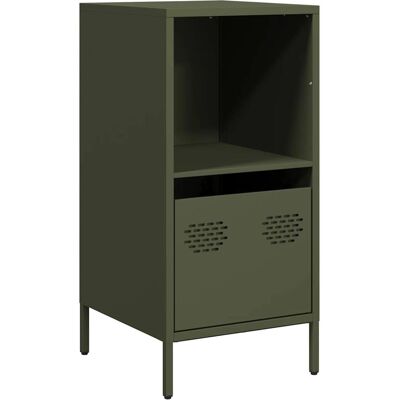 VidaXL 851356 Buffet en Acier Vert Olive - Meubles Salon - Publicité VidaXL 851356 Buffet en Acier Vert Olive - Meubles Salon - Publicité