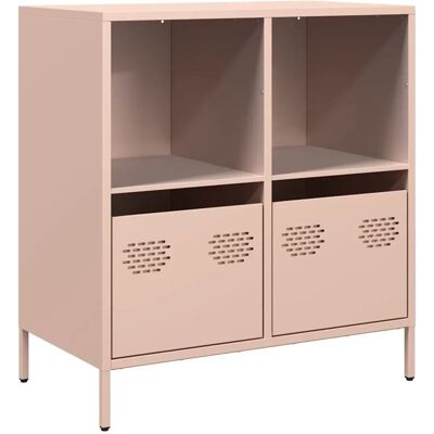 vidaXL 851359 Pink Stahl-Aparador - Wohnzimmermöbel vidaXL 851359 Pink Stahl-Aparador - Wohnzimmermöbel
