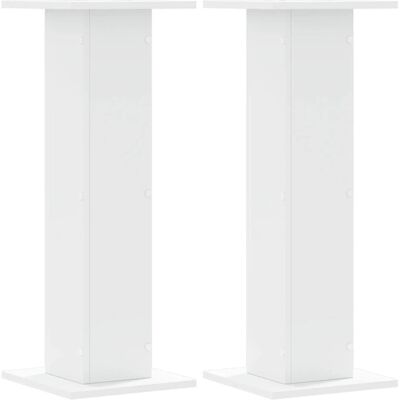 vidaXL Lautsprecher Ständer Weiß 30x30x80 cm - Speaker Stands vidaXL Lautsprecher Ständer Weiß 30x30x80 cm - Speaker Stands