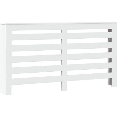 vidaXL Heizkörperabdeckung Weiß 149x20x82 cm Mehrschichtholz - Heizkörperabdeckung vidaXL Heizkörperabdeckung Weiß 149x20x82 cm Mehrschichtholz - Heizkörperabdeckung