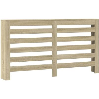 Housse de radiateur vidaXL Chêne Sonoma Design à lamelles moderne - Housse de radiateur Housse de radiateur vidaXL Chêne Sonoma Design à lamelles moderne - Housse de radiateur