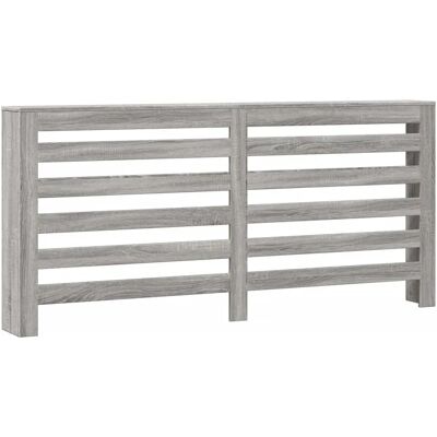 vidaXL Heizkörper Abdeckung Grau Sonoma - Heizkörperabdeckung, Verbundholz, 175x20x82cm vidaXL Heizkörper Abdeckung Grau Sonoma - Heizkörperabdeckung, Verbundholz, 175x20x82cm