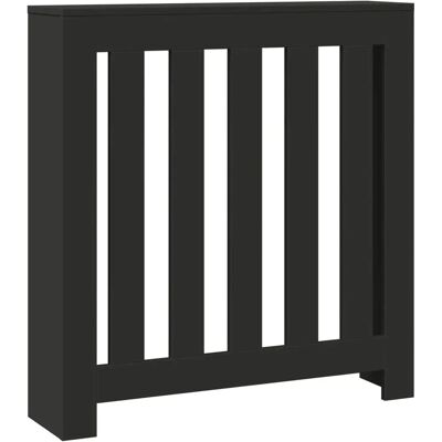 Housse de radiateur vidaXL Noir 78x20x82 cm Bois d'ingénierie - Housse de radiateur Housse de radiateur vidaXL Noir 78x20x82 cm Bois d'ingénierie - Housse de radiateur