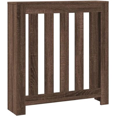 vidaXL Braune Eiche 78x20x82 cm Radiatorombouw - Radiator Cover vidaXL Braune Eiche 78x20x82 cm Radiatorombouw - Radiator Cover