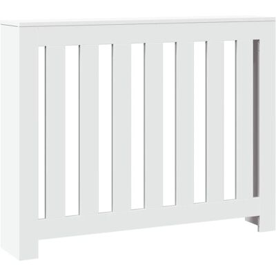 vidaXL Heizkörperabdeckung Weiß 104x20x82 cm Holzfaserplatte vidaXL Heizkörperabdeckung Weiß 104x20x82 cm Holzfaserplatte