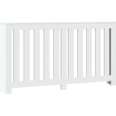 vidaXL Heizkörperabdeckung Weiß 149x20x82 cm Sperrholz - Radiator Cover vidaXL Heizkörperabdeckung Weiß 149x20x82 cm Sperrholz - Radiator Cover