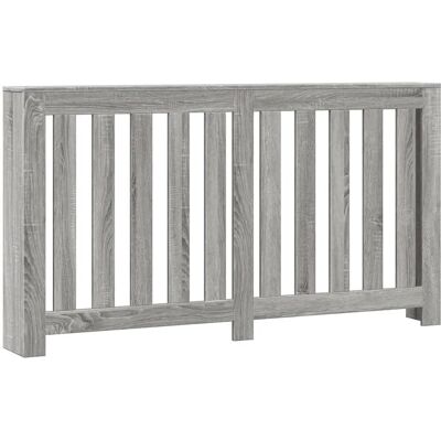 vidaXL Radiatorabdeckung Grau Sonoma - Heizkörperabdeckung vidaXL Radiatorabdeckung Grau Sonoma - Heizkörperabdeckung