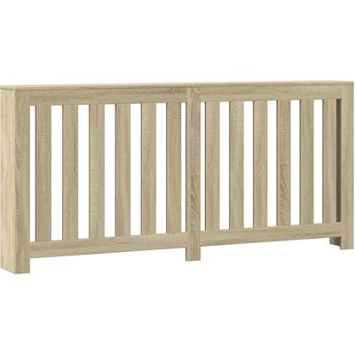 vidaXL Radiator Cover Sonoma Oak 175x20x82 cm Modern Design - Radiator Cover vidaXL Radiator Cover Sonoma Oak 175x20x82 cm Modern Design - Radiator Cover