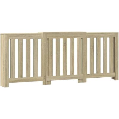 vidaXL Radiatorabdeckung Sonoma Eiche Modernes Design - Heizkörperabdeckung vidaXL Radiatorabdeckung Sonoma Eiche Modernes Design - Heizkörperabdeckung