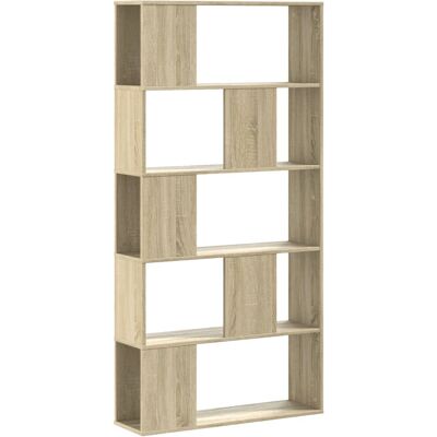 vidaXL 852773 Sonoma Eiche 5-Etagen Bücherregal - Wohnzimmer vidaXL 852773 Sonoma Eiche 5-Etagen Bücherregal - Wohnzimmer