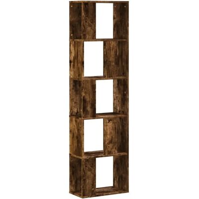 vidaXL 852784 Räuchereiche Bücherregal - Wohnzimmermöbel vidaXL 852784 Räuchereiche Bücherregal - Wohnzimmermöbel